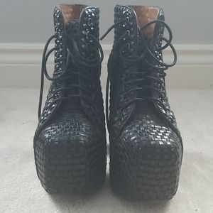 Jeffrey Campbell Lita's - black, woven